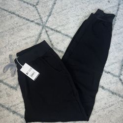 FIGS NWT Women’s Black Scrub Pants High Waisted Zamora Joggers Medium  M