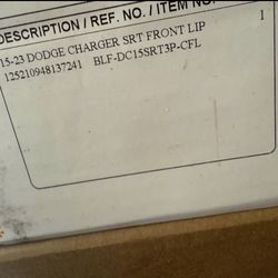 2015-2023 Dodge Charger SRT Front Lip