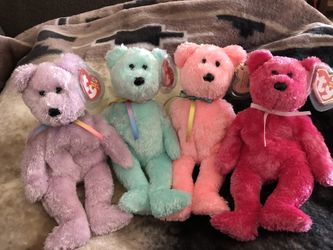 Sherbet beanie babies