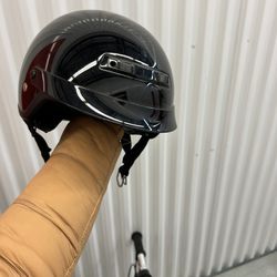 Black Half Helmet 
