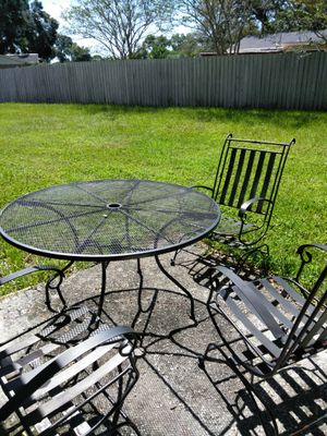 New And Used Patio Sets For In Brandon Fl Offerup Very Nice Rocking Chair Patio Set For In Saint Petersburg Fl