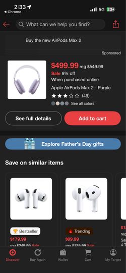 Apple Airpod Max Purple