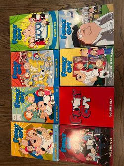 Family Guy DVD Collection – Volumes 1–8 – $50 OBO