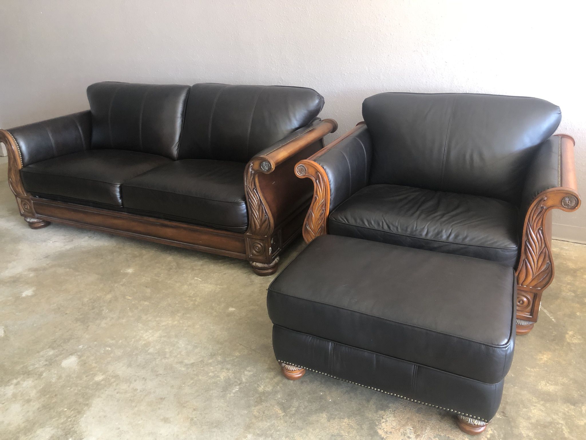 💎 Preston Hill Ltd. Sofa, Chair & Ottoman – Luxury Designer Set (Excellent Condition!) 💎