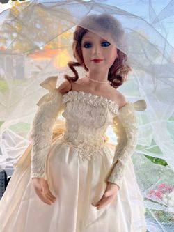White Bride My Size Doll