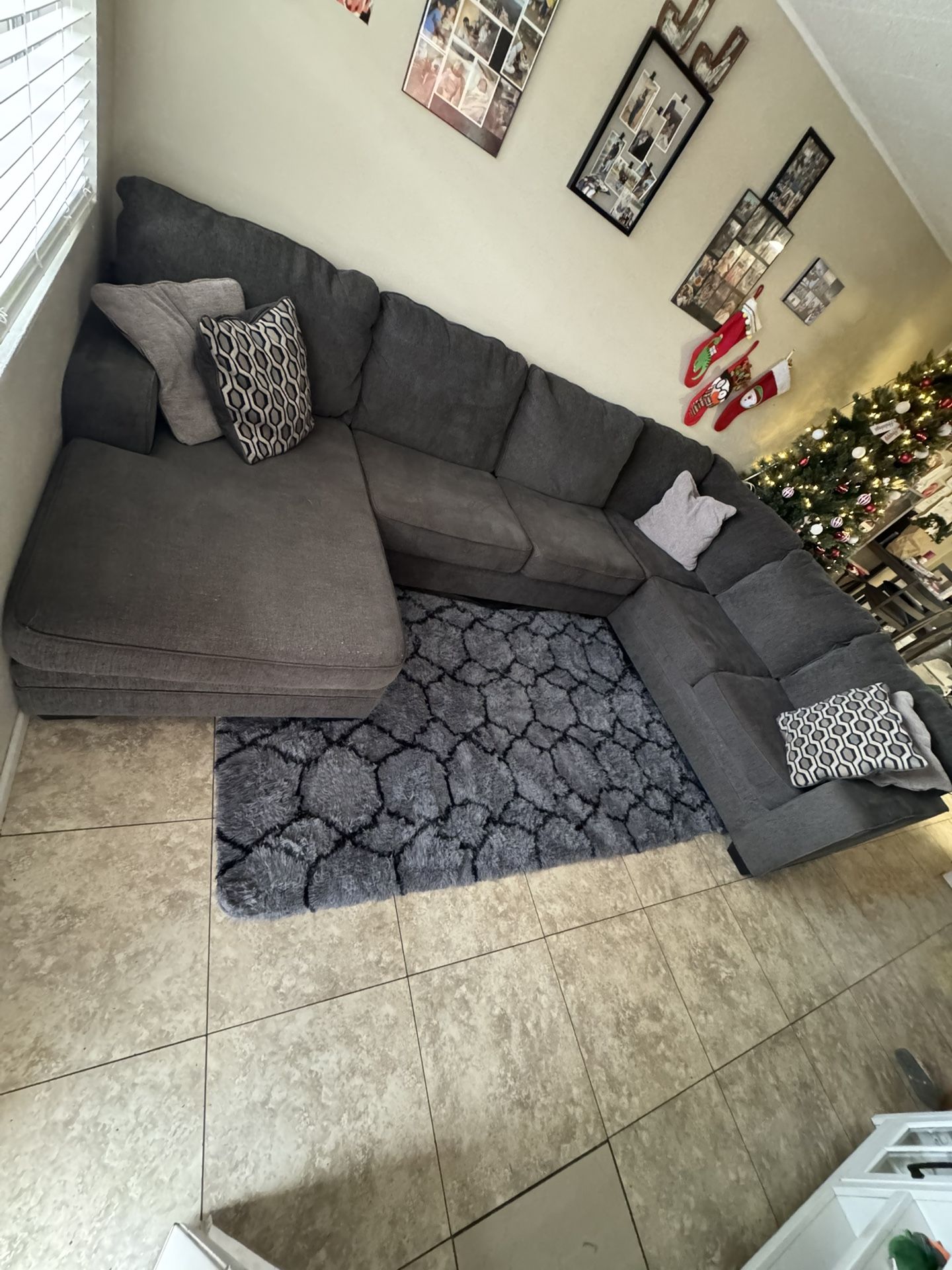 Grey Sectional Couch