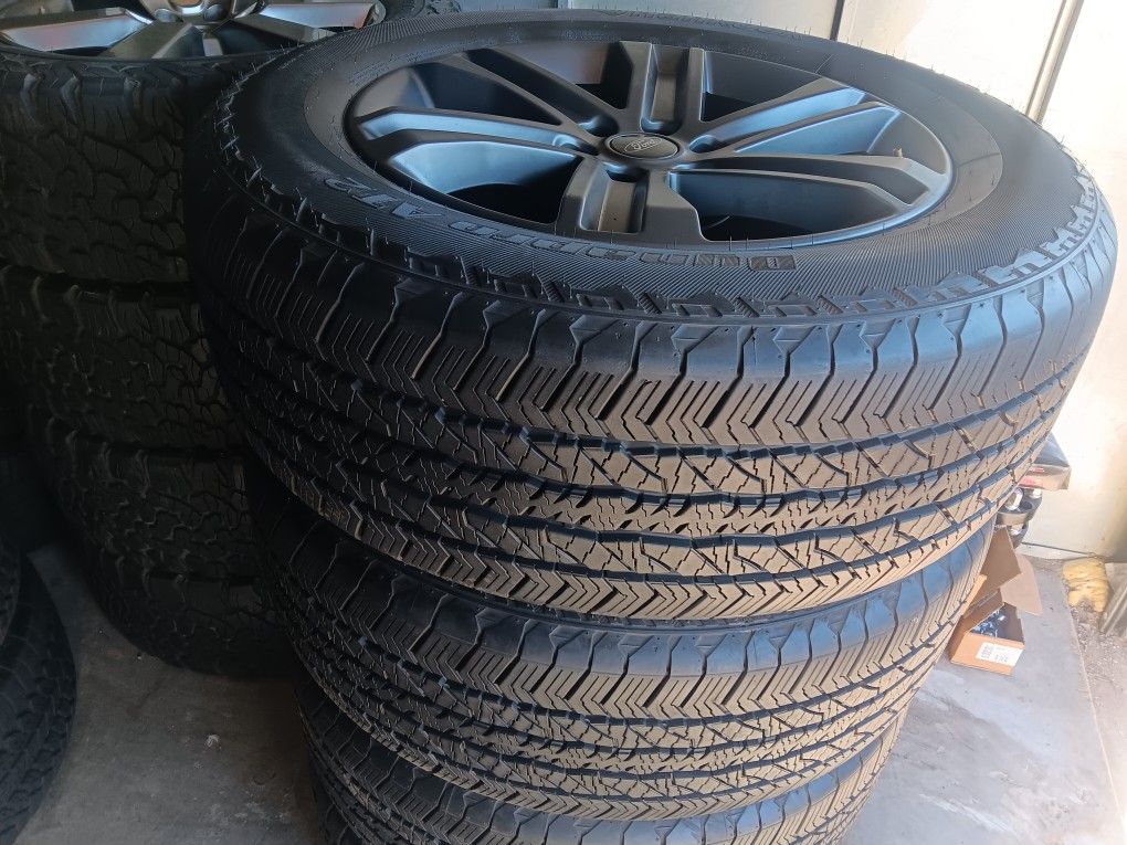 2023 NEW OEM ORIGINAL TAKEOFFS FORD F-150 SPORT 20 INCH TIRES HANKOOK DYNAPRO ALL-TERRAIN NEW 100 % $ 1475