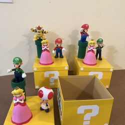 Super Mario Centro De Mesa
