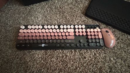 Wireless keyboard & mouse
