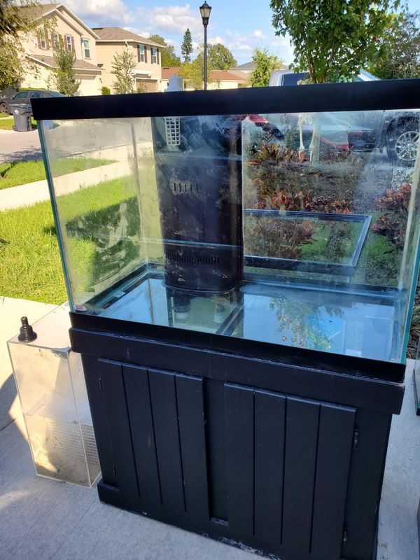 65 gallon aquarium with sump for Sale in Gibsonton, FL
