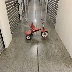 Radio, fire tricycle