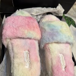 Women Tie-Dye Slippers Size 7 & 8