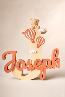 Custom Name Letter Nursery Decor – Gift Ideas