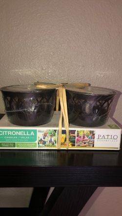 Patio Essential Candles 