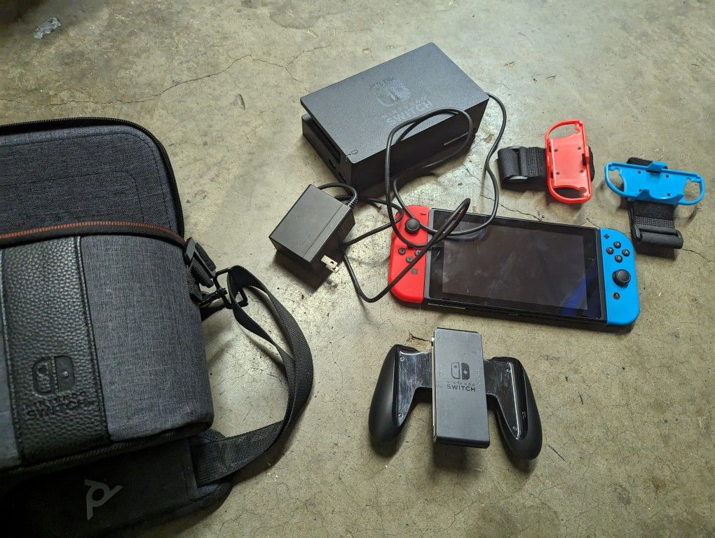 Nintendo Switch With Travel Case