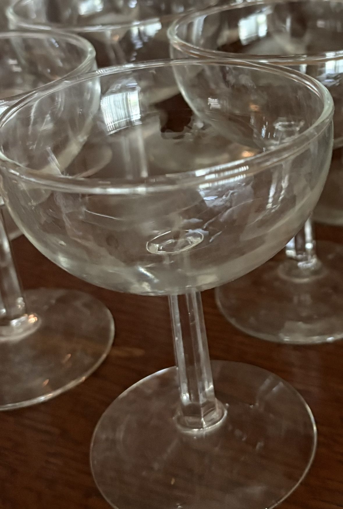 Champagne Glasses - Vintage