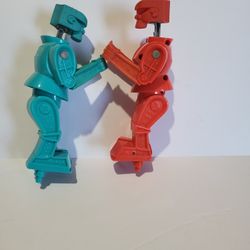 Rock Em Sock Em Replacement Red And Blue Robots