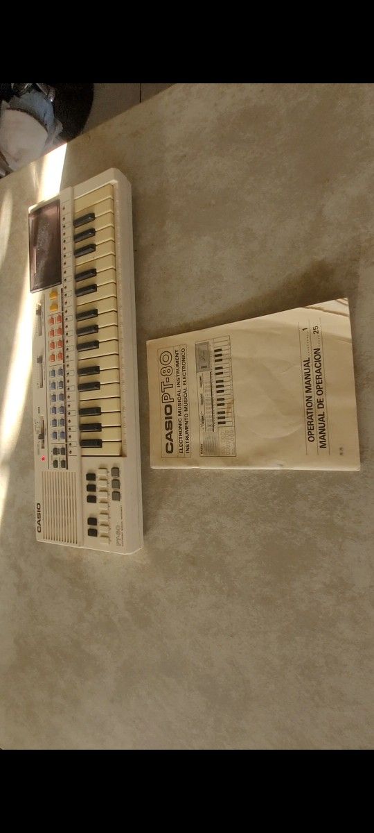 Casio PT-10 Keyboard