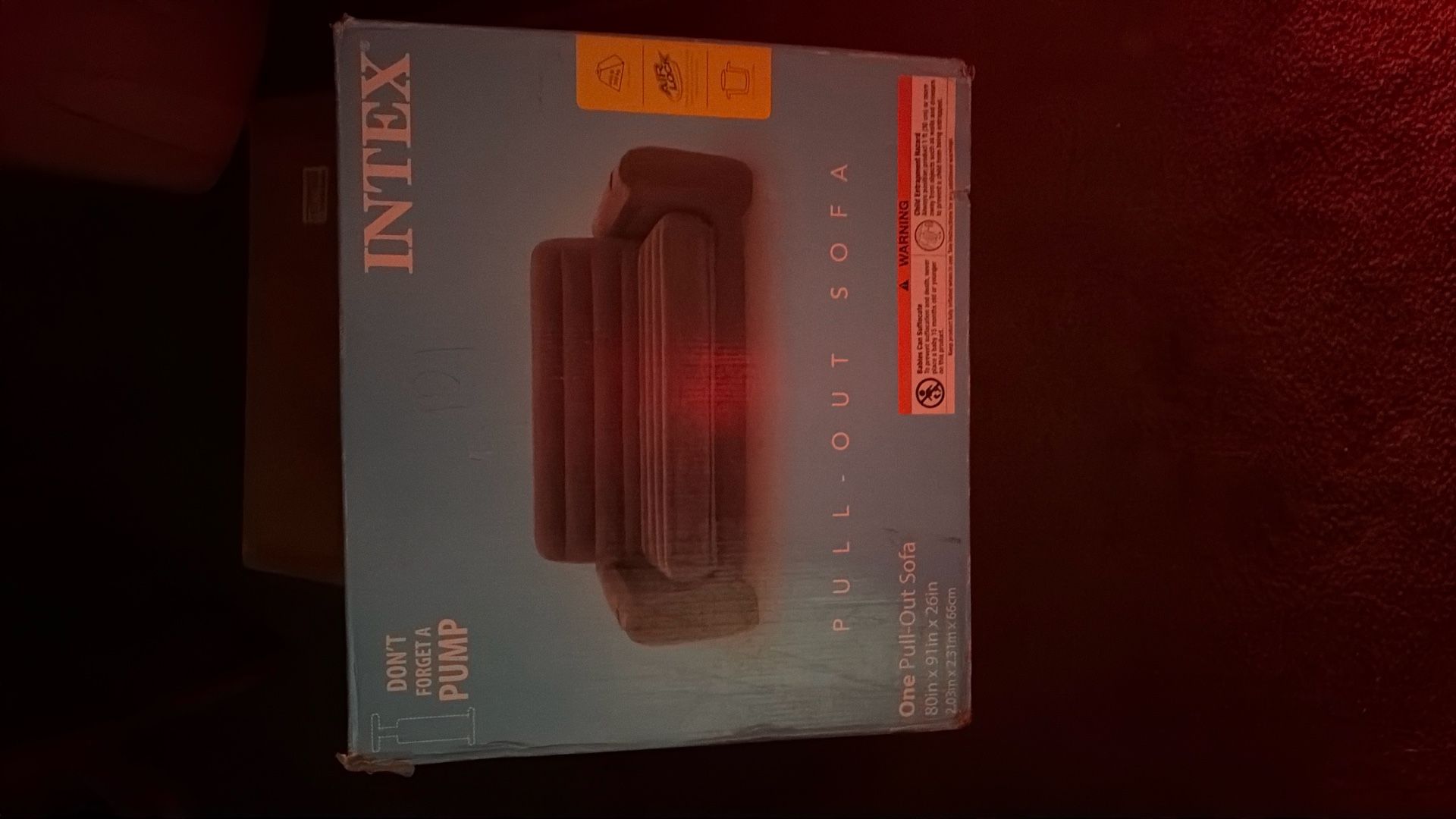 Intel Air Bed Couch Queen