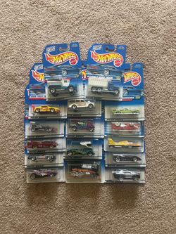 16 hot wheels