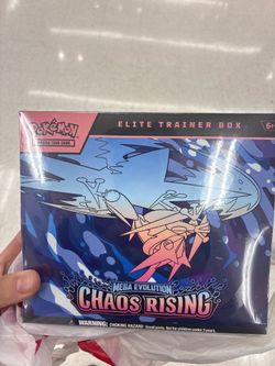 Pokémon Mega evolution Chaos Rising Elite Trainer Box