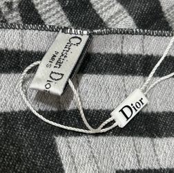 Christian Dior x Shawn STUSSY 100% SOIE Silk Stole Oblong wrap scarf. DIOR x Shawn Stussy RARE FIND!  