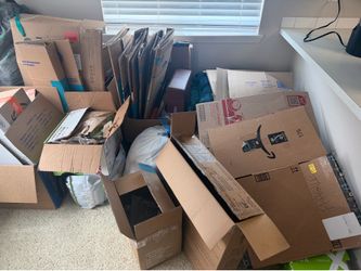 Cardboard boxes