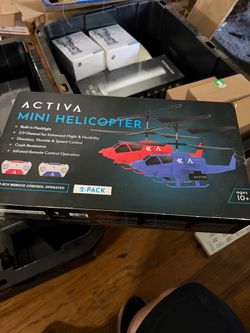 Activa Mini Helicopter RC 2-Pack