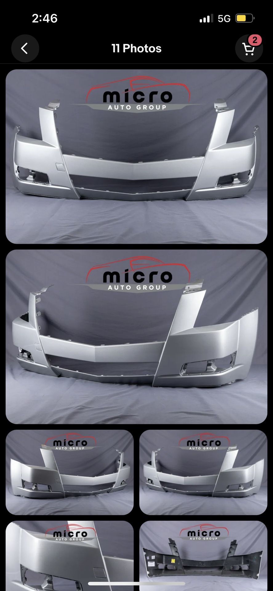Cadillac Cts 2008-2011 Front Bumper Brand New Still In Box