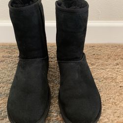 Genuine Black Ugg Boots - Women’s Size 8