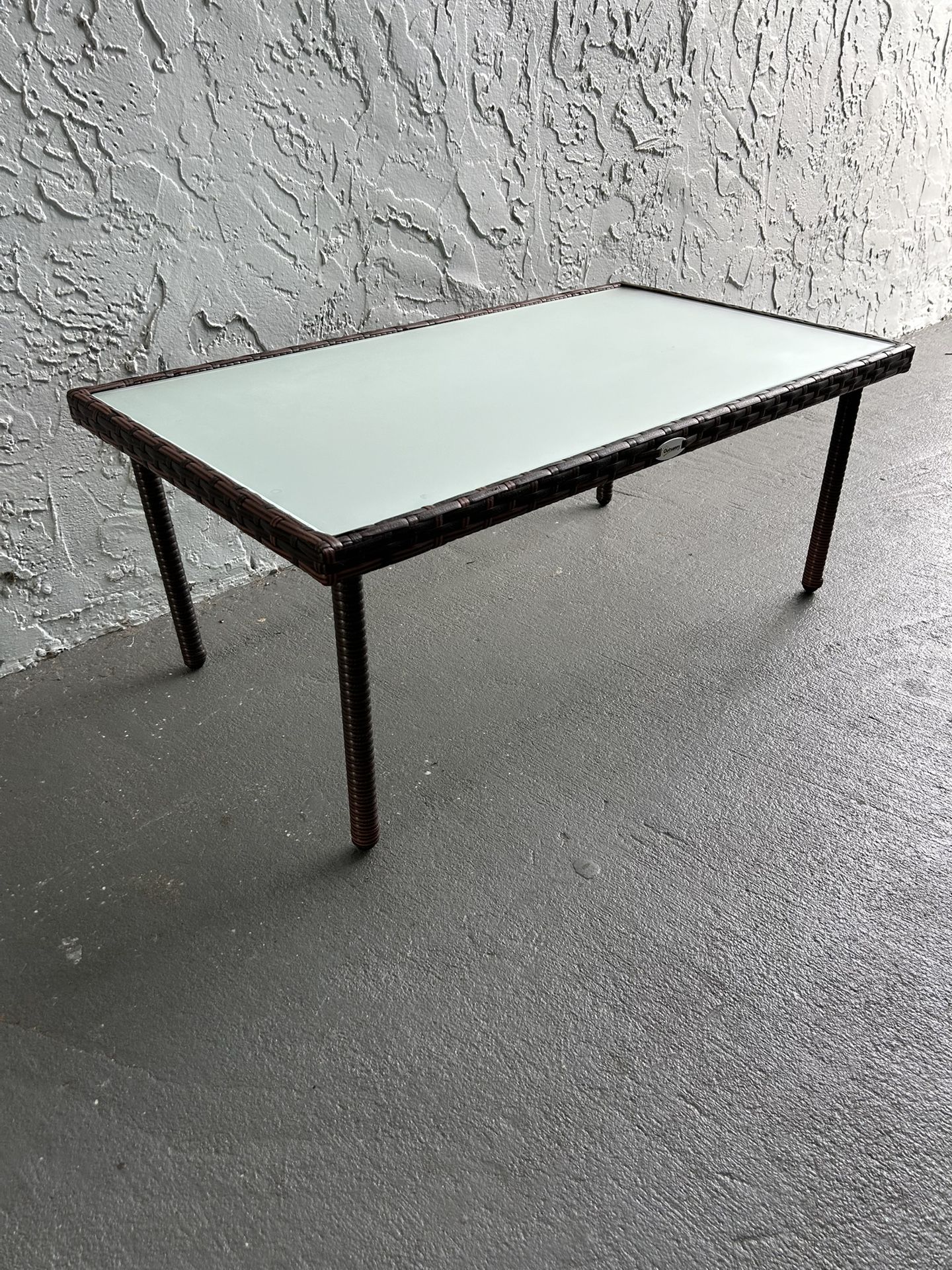 Wicker Coffee Table