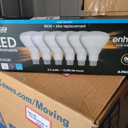 Led Dimmable Light Bulbs 6 pack 