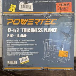 Powertect Thickness Planner