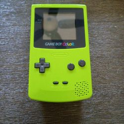 Game Boy Color With Games And Carry Bag