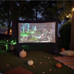 Inflatable Projector Movie