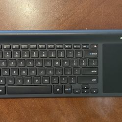 Logitech Keyboard With Built In Track Pad   (pc)