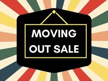 Move out sale