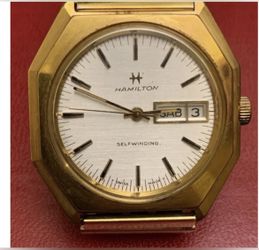 Hamilton 837 Men's Automatic SS Watch 1970's