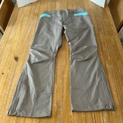 The North Face Cream Flare Pants with Boot Cut Design 