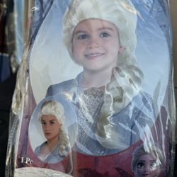 Elsa Wig From The Movie Frozen 