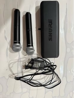 Shure Wireless System with 2 Mics