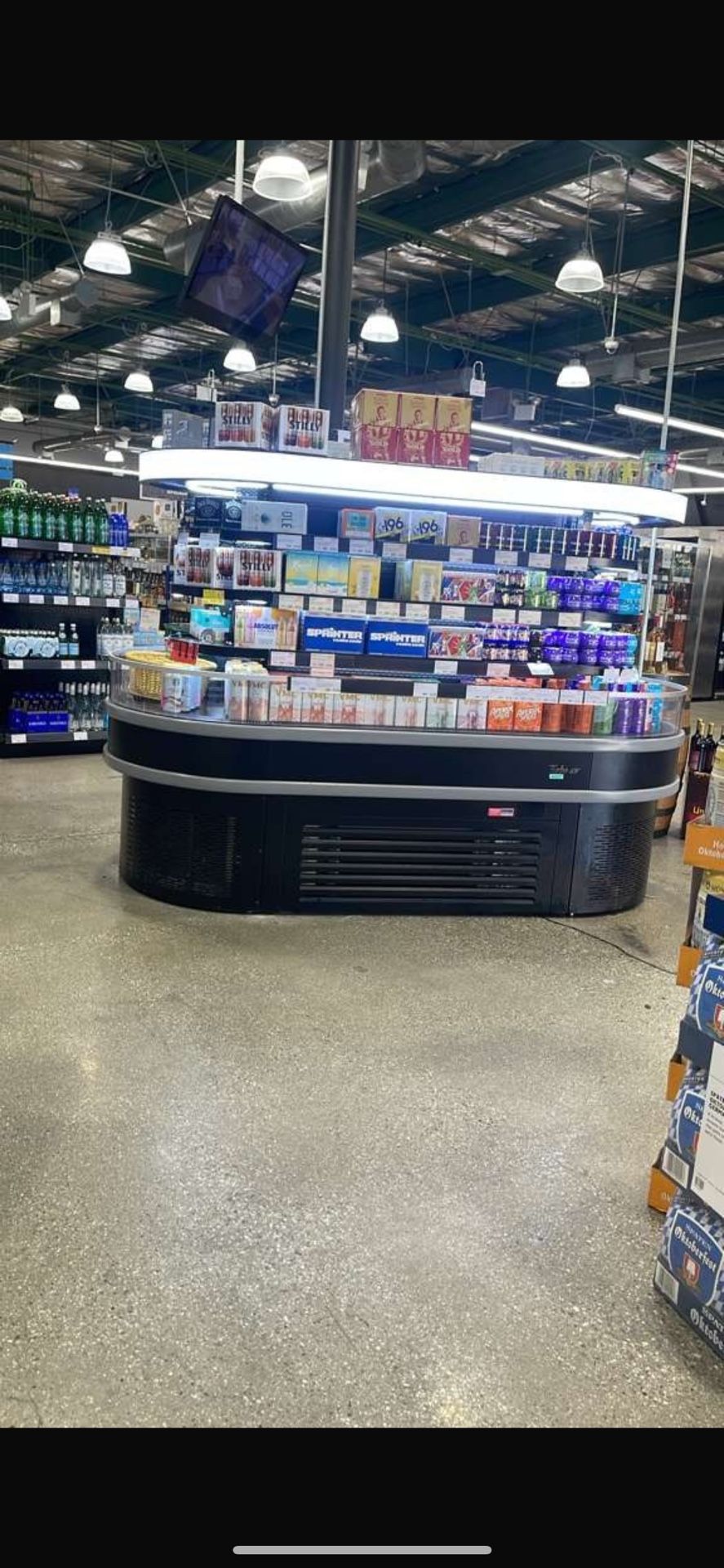 Turbo Air . Island Display Self Serve Refrigerate Merchandise