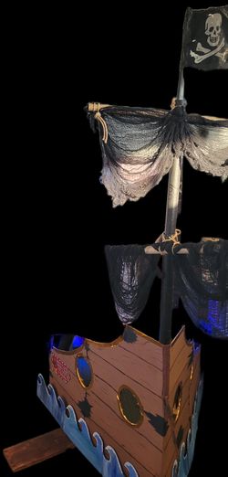 Pirate Party Ship Prop And Decor