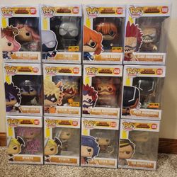 My Hero Academia Funko Pop Lot