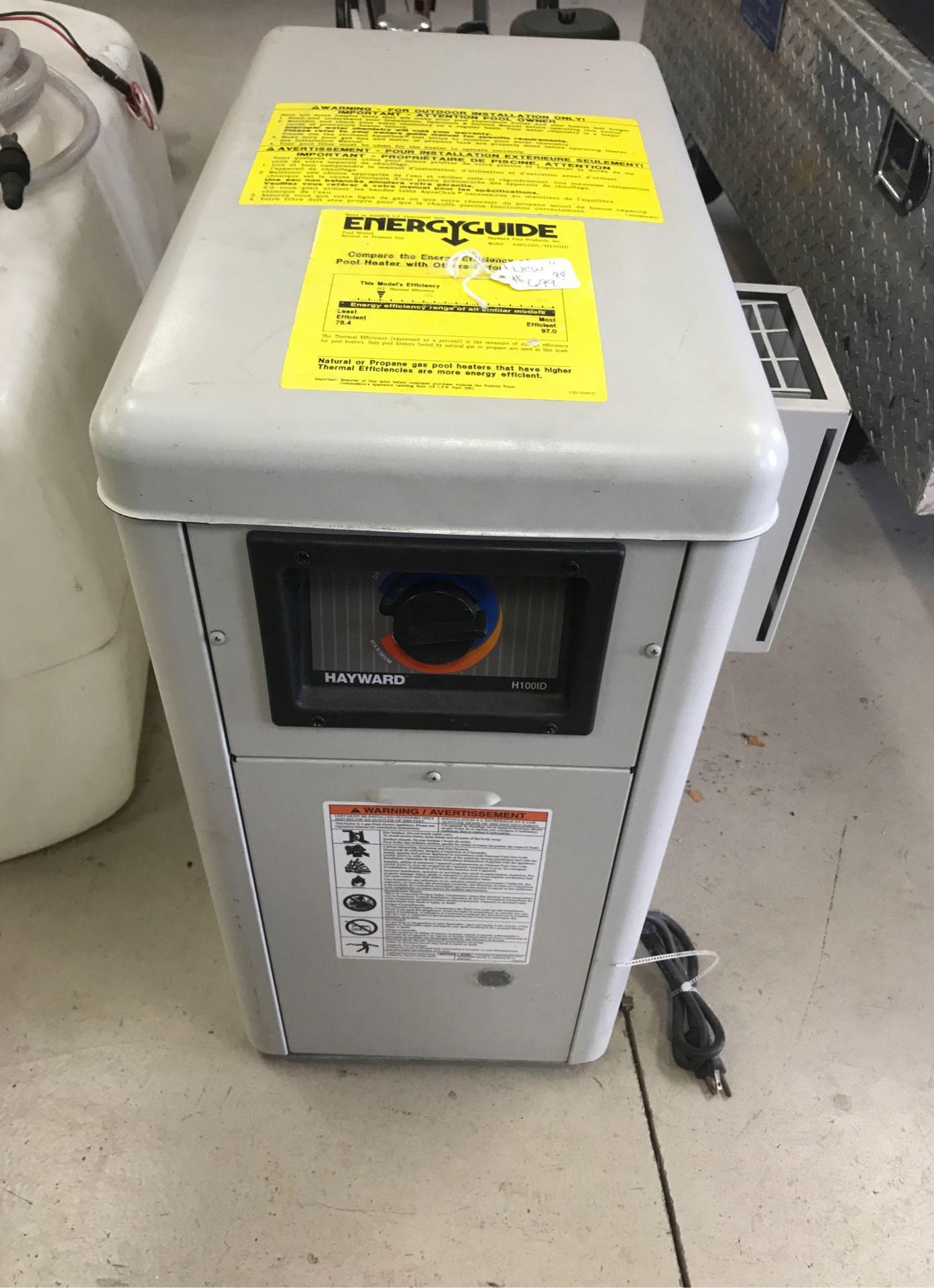 Hayward H100ID pool heater for Sale in Simpsonville, SC OfferUp