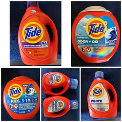 Tide And Gain Laudry Supplies 