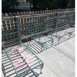 Patio Furniture rod iron