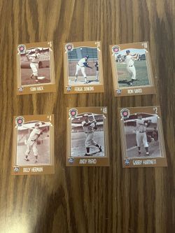 1999 Old Style Chicago Cubs All-Century Team Lot Of 6