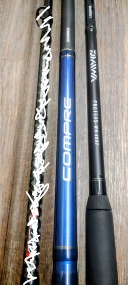 3 fishing rods