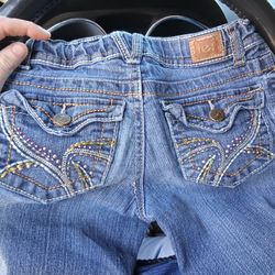 Girls L.E.I jeans